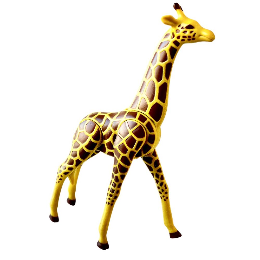 Giraffe Plastic Figure Animal Toy Figurine Zoo Safari MOVEABLE LEGS + NECK